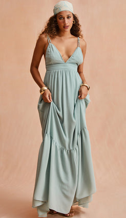 Vestido Eleonora Azul