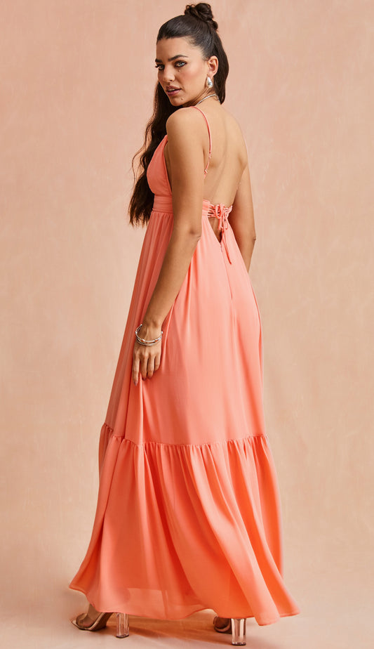 Vestido Eleonora Pêssego