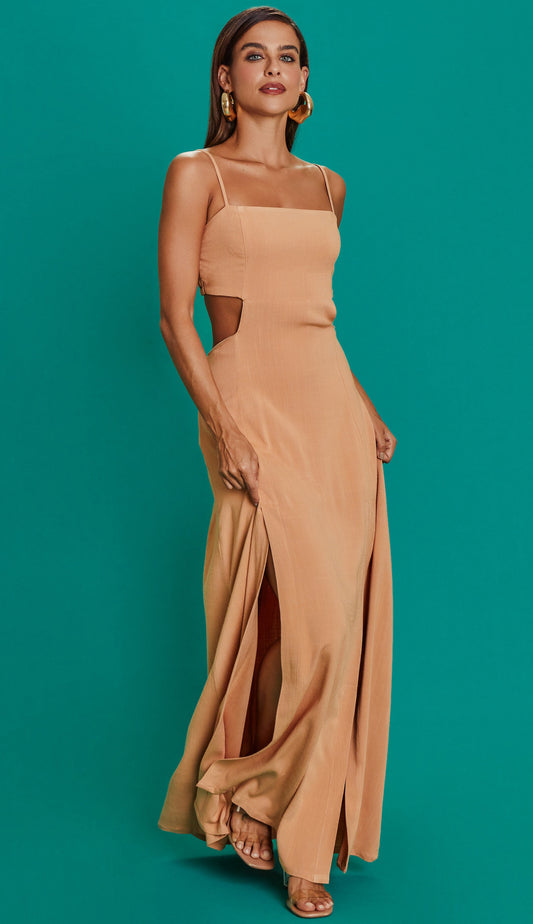 Vestido Damares Natural