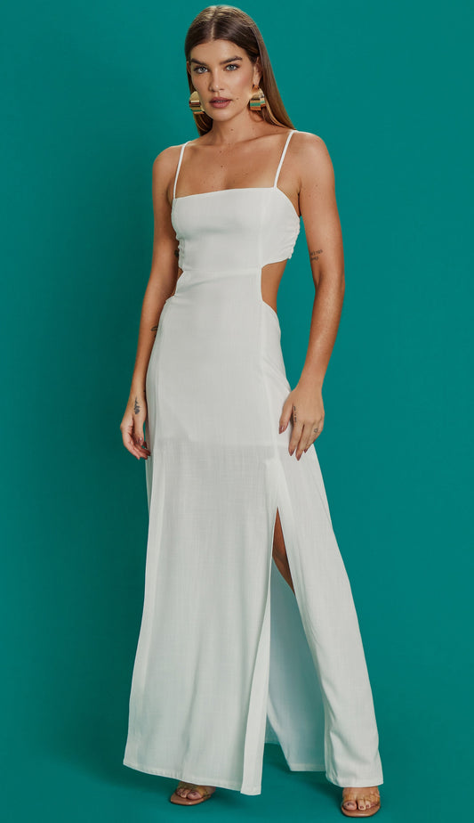 Vestido Damares Off White