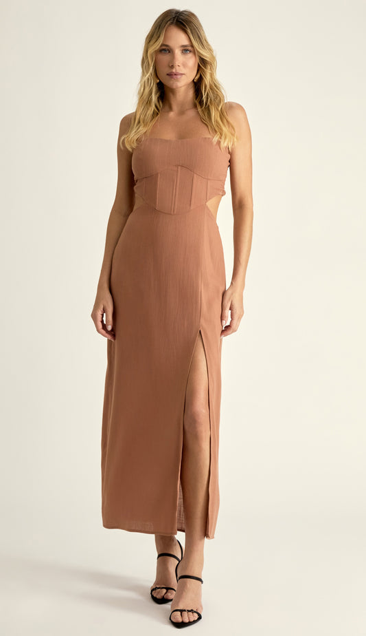 Vestido Érica Mocha