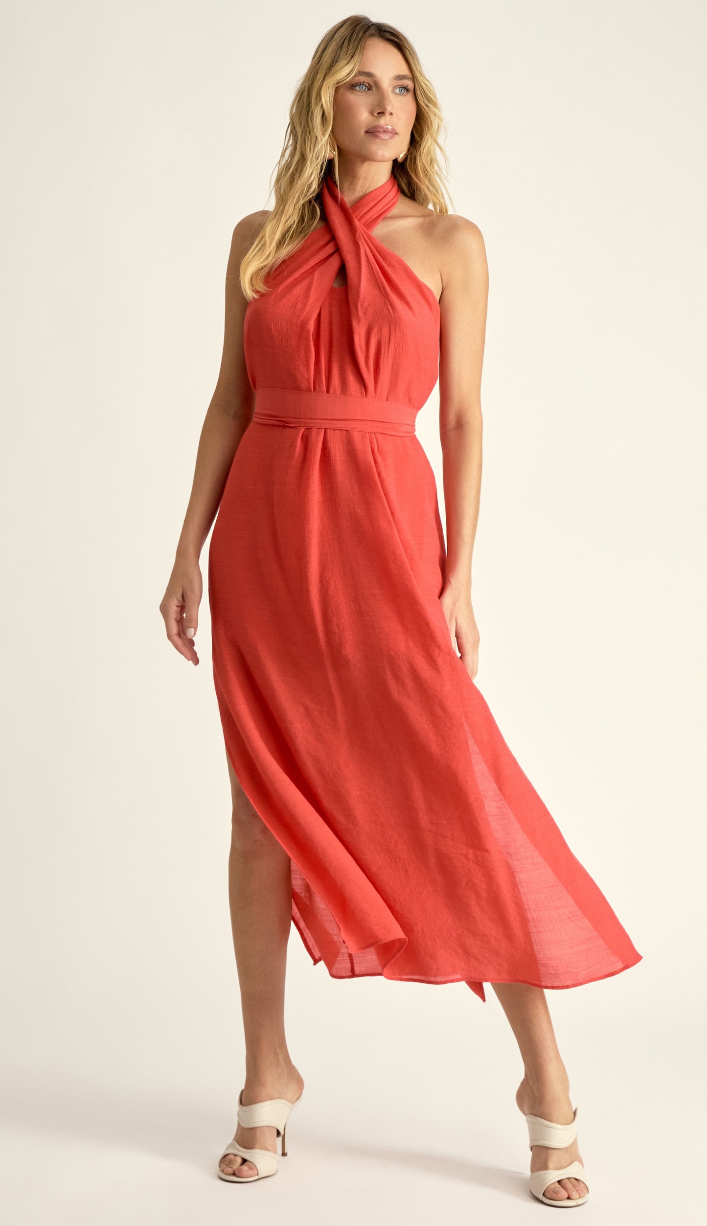 Vestido Florianópolis Cereja