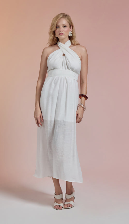 Vestido Florianópolis Off White