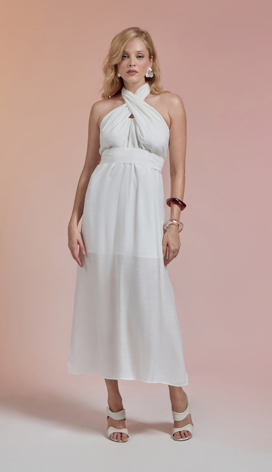 Vestido Florianópolis Off White