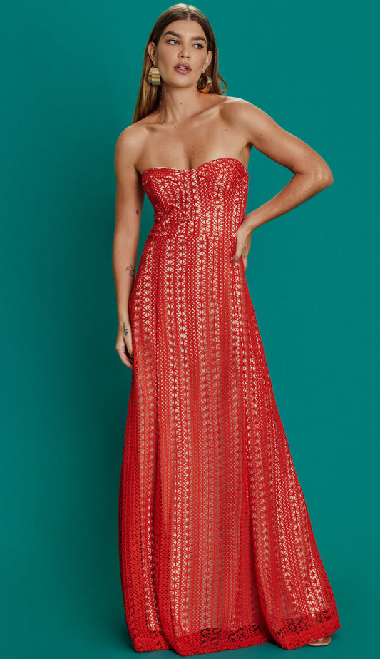 Vestido Flavie Laranja