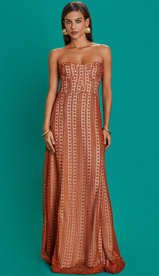 Vestido Flavie Terra