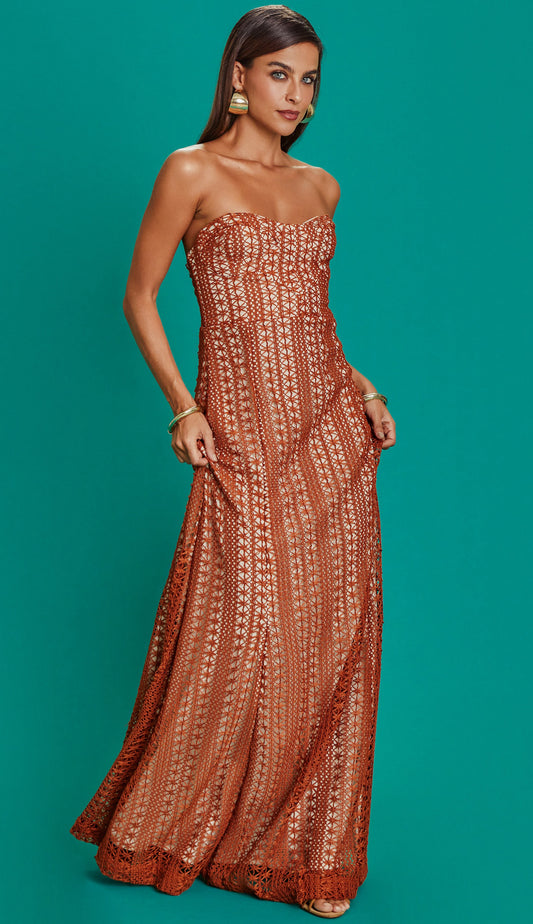 Vestido Flavie Terra