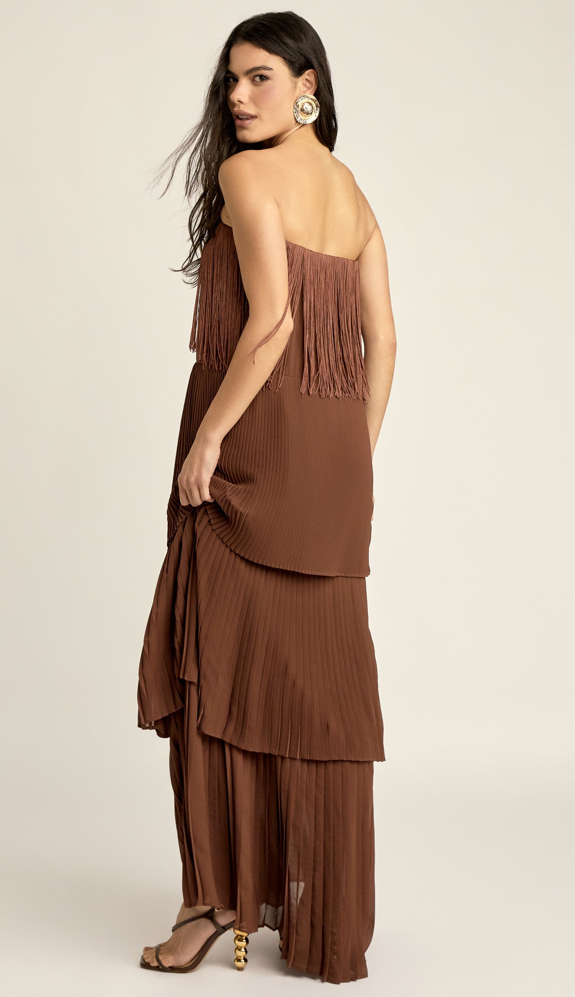 Vestido Flamingo Café