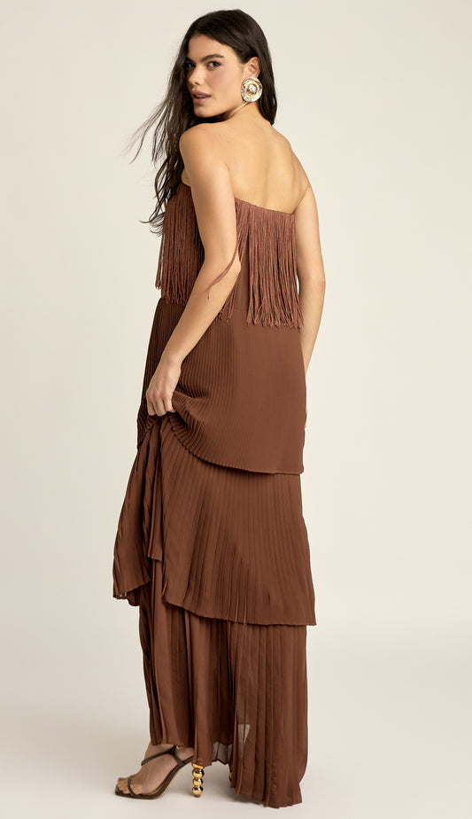 Vestido Flamingo Café