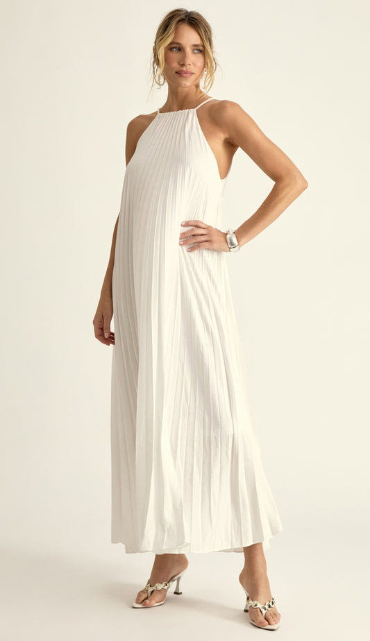 Vestido Fonte Off White