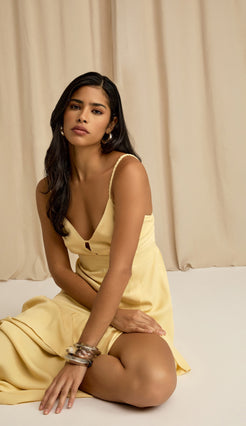 Vestido Fulvia Amarelo