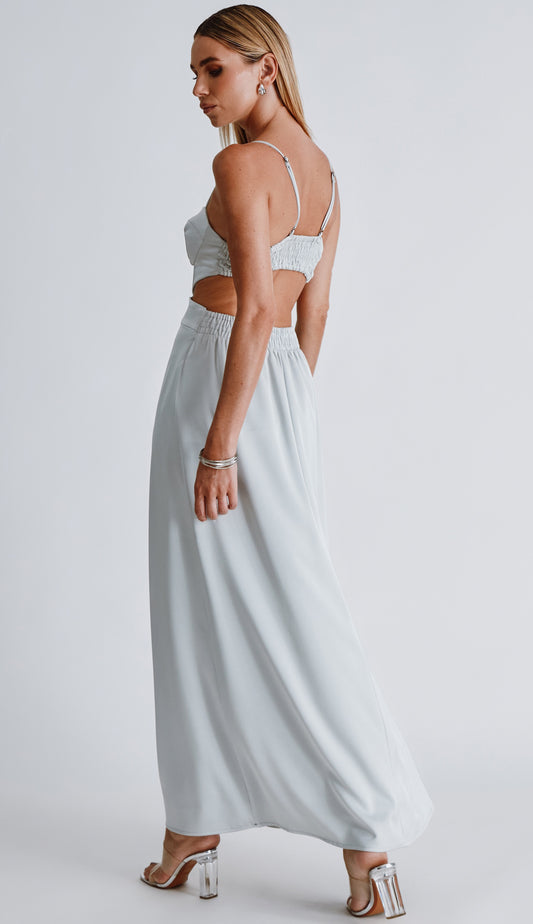 Vestido Grata Cinza