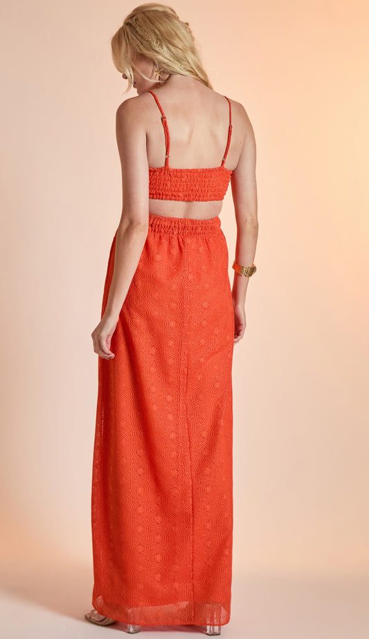 Vestido Grata Laranja