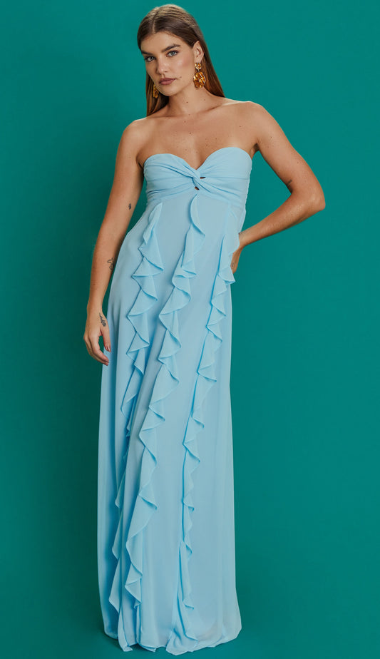 Vestido Jamine Azul