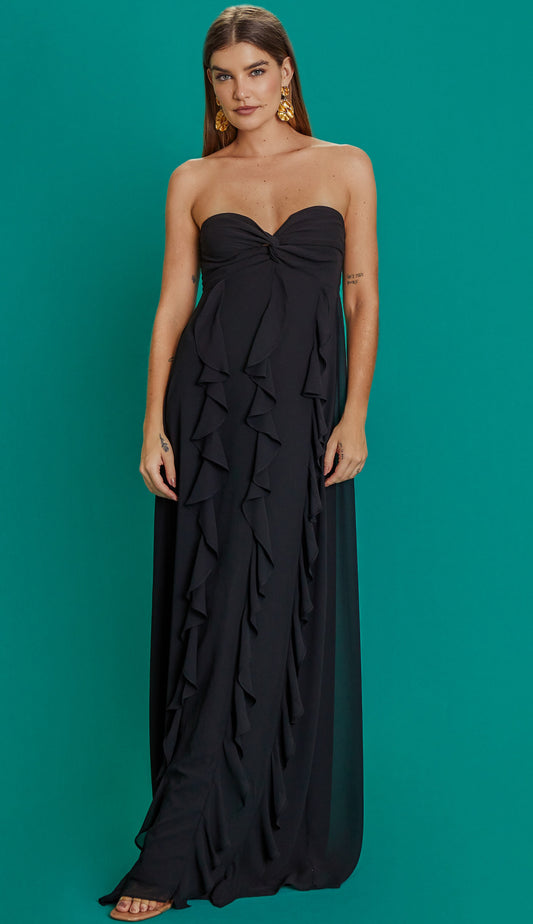 Vestido Jamine Preto