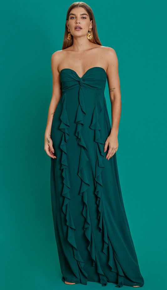 Vestido Jamine Verde