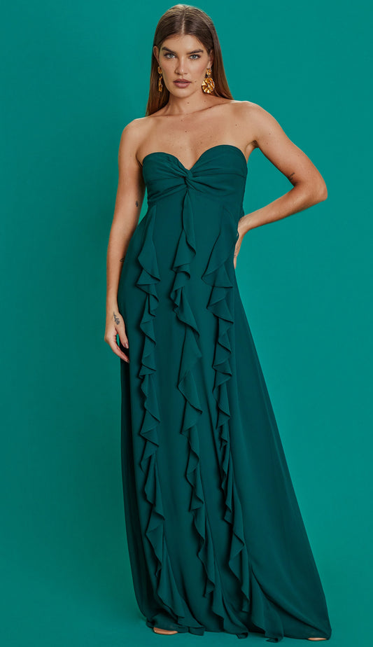 Vestido Jamine Verde