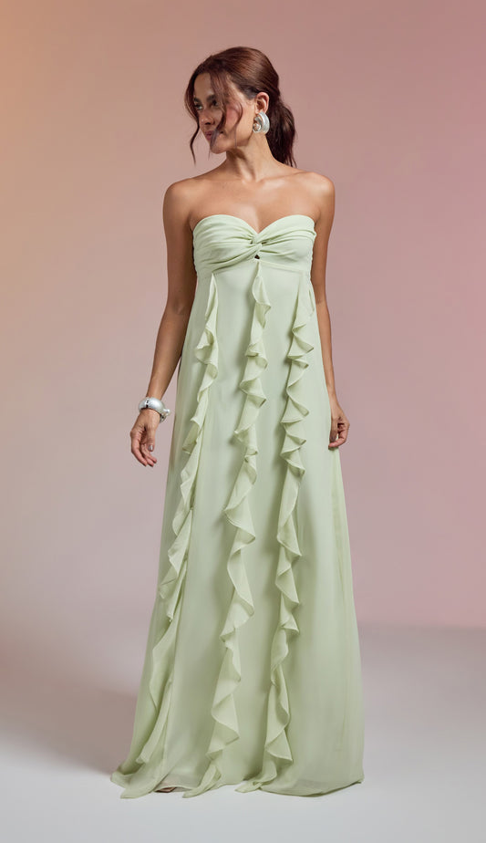 Vestido Jamine Verde