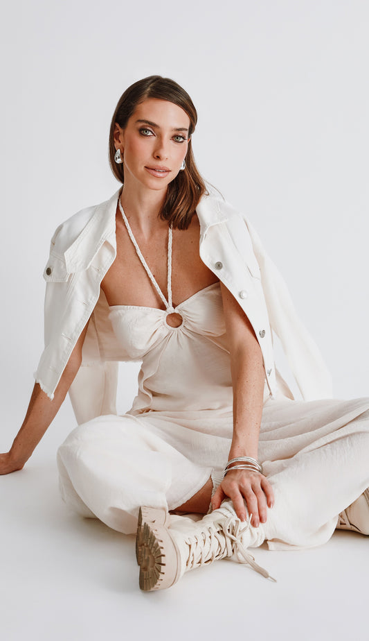 Vestido Larissa Off White
