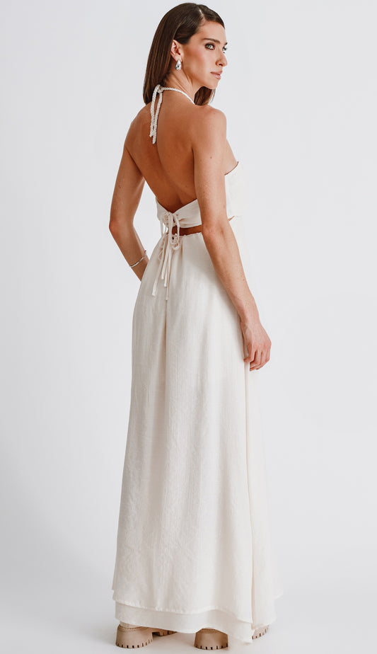 Vestido Larissa Off White