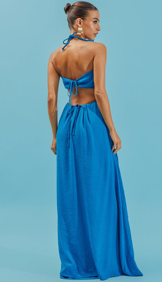 Vestido Larissa Azul