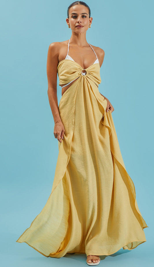 Vestido Larissa Amarelo