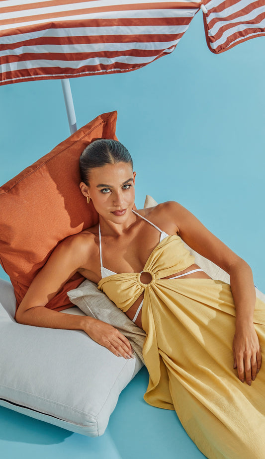 Vestido Larissa Amarelo