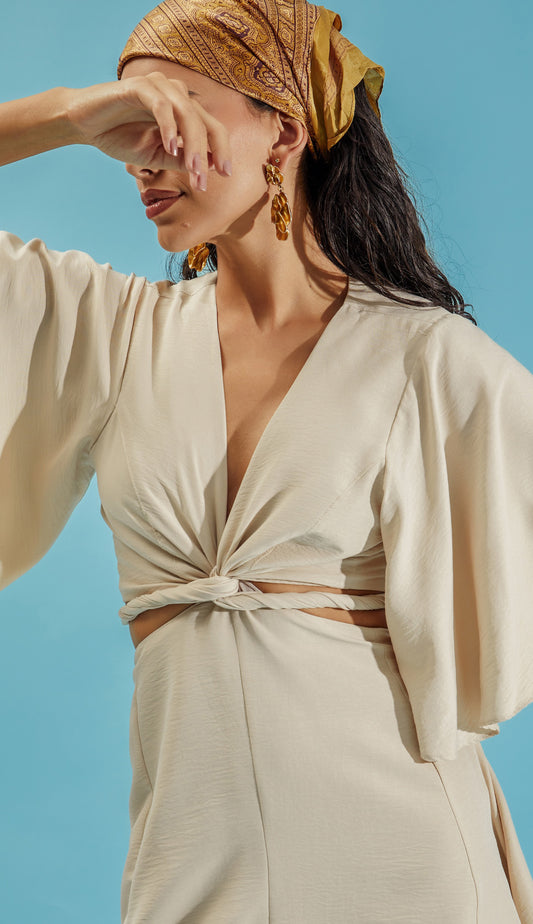Vestido Luzia Natural