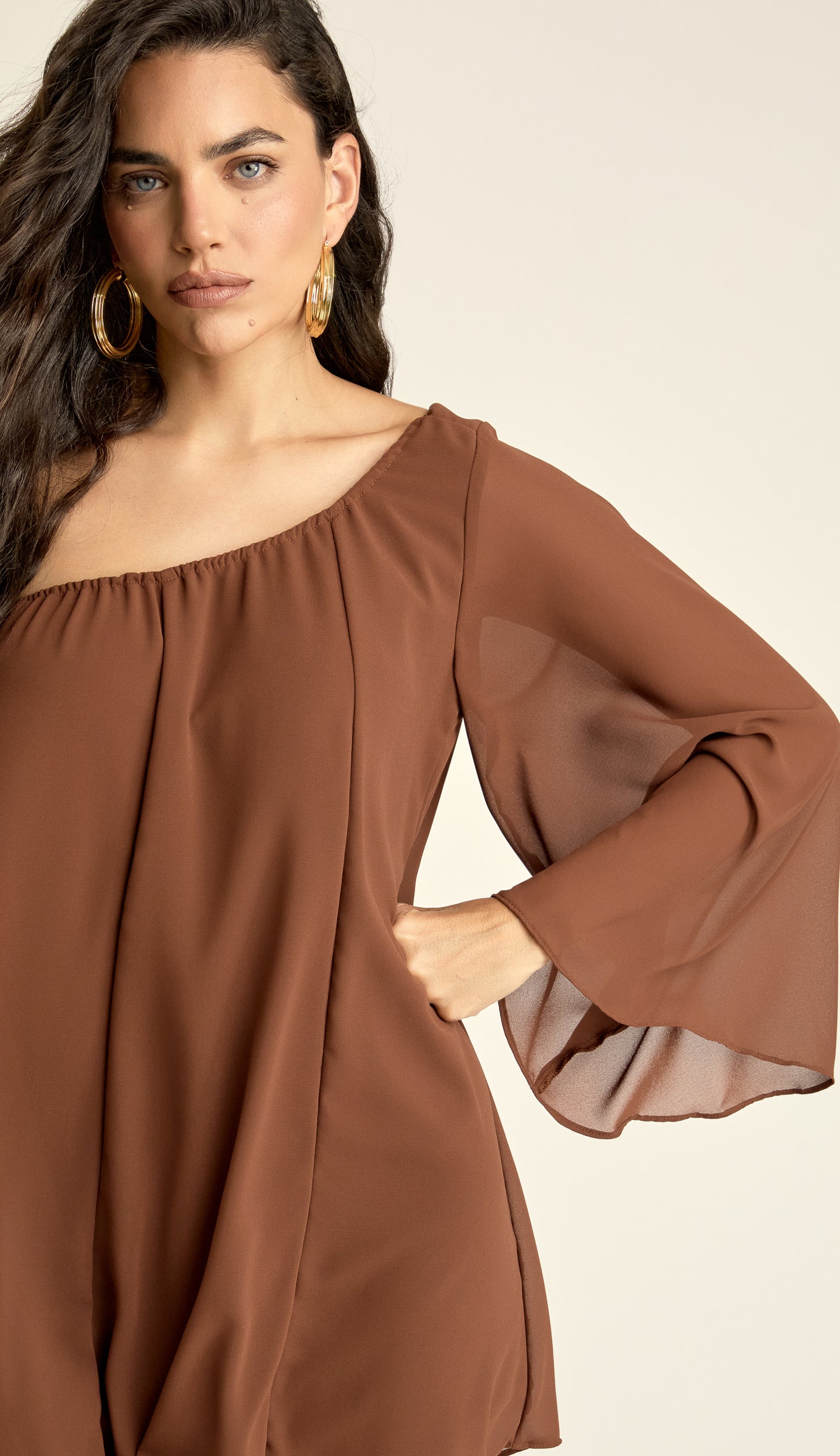 Vestido Lolla Café