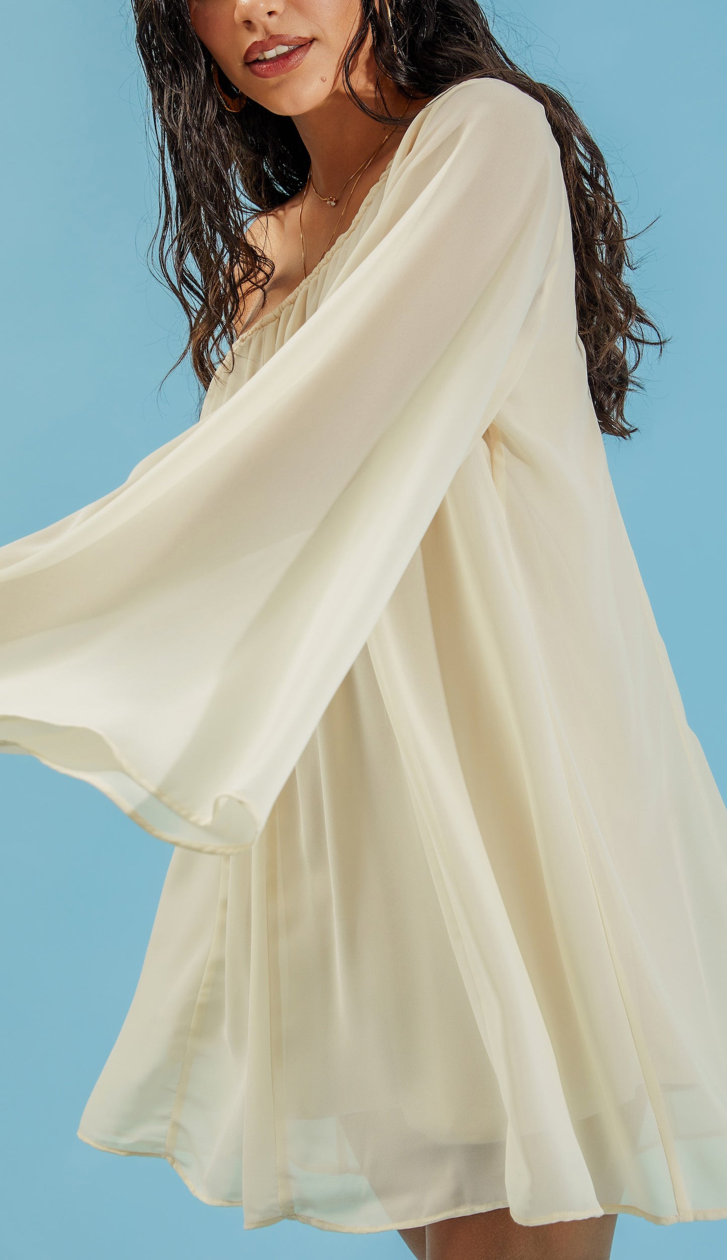 Vestido Rachel Romano Chantilly