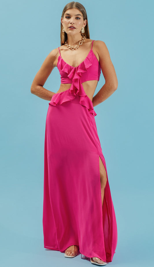Vestido Linda Rosa