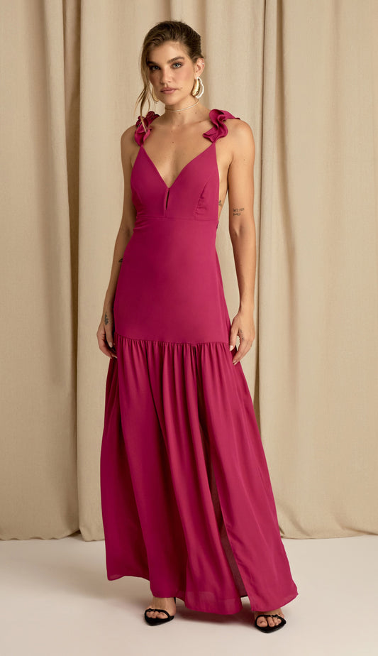 Vestido Lara Magenta