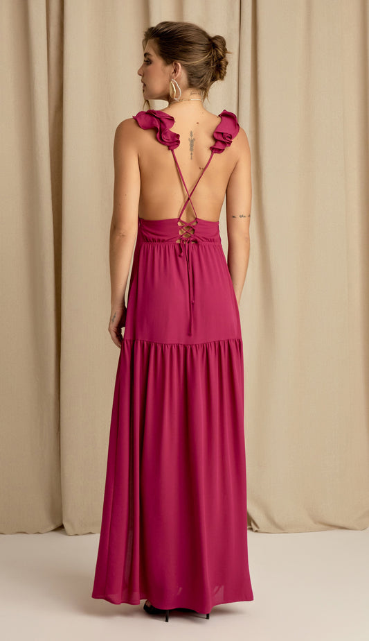 Vestido Lara Magenta