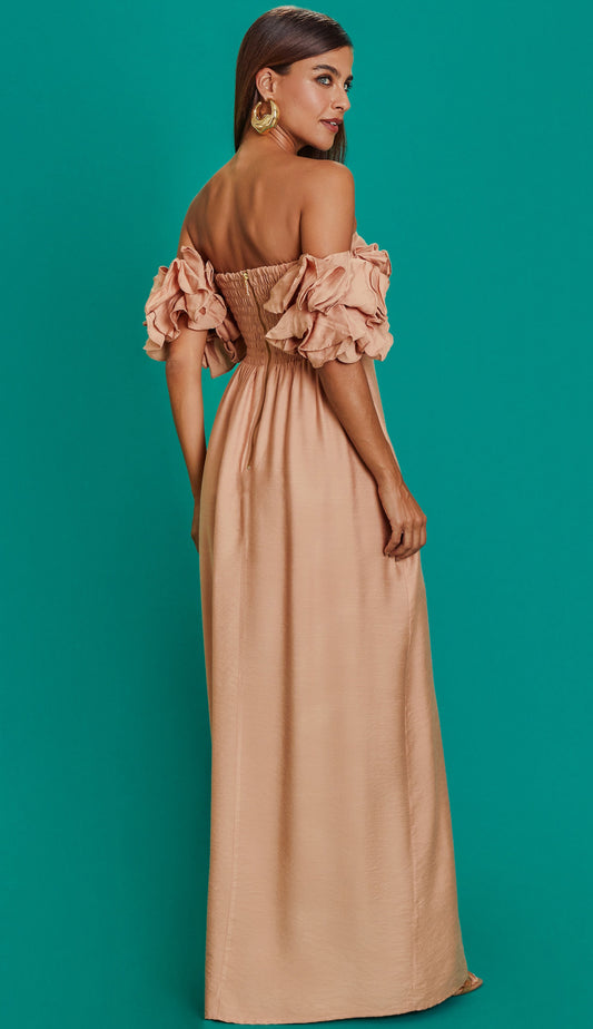 Vestido Norah Caqui