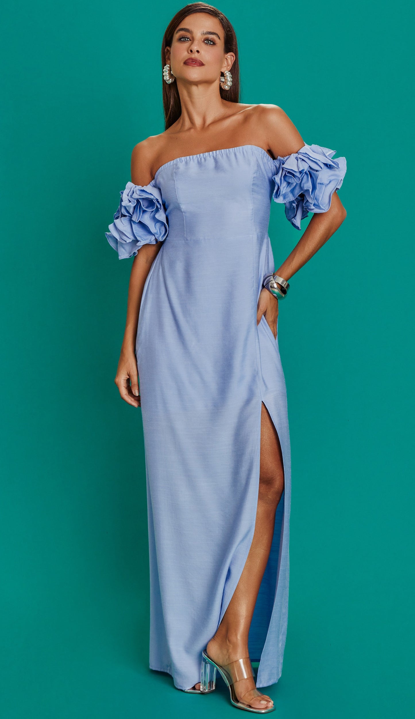 Vestido Norah Azul