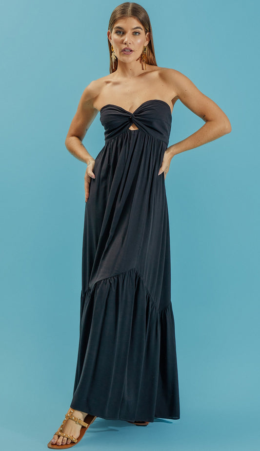 Vestido Marcela Preto