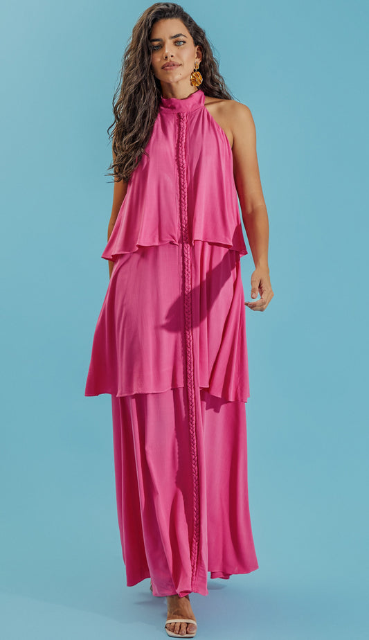 Vestido Malibu Rosa