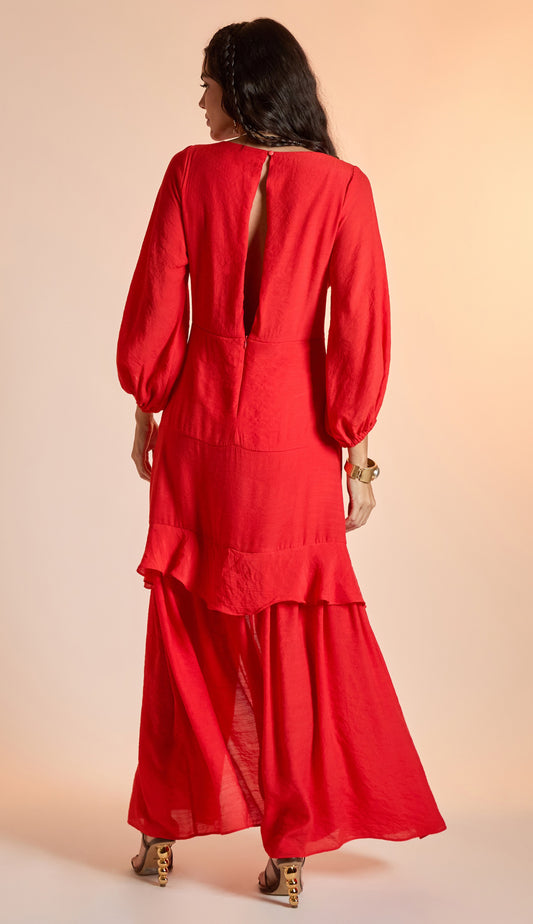 Vestido Nataly Cereja