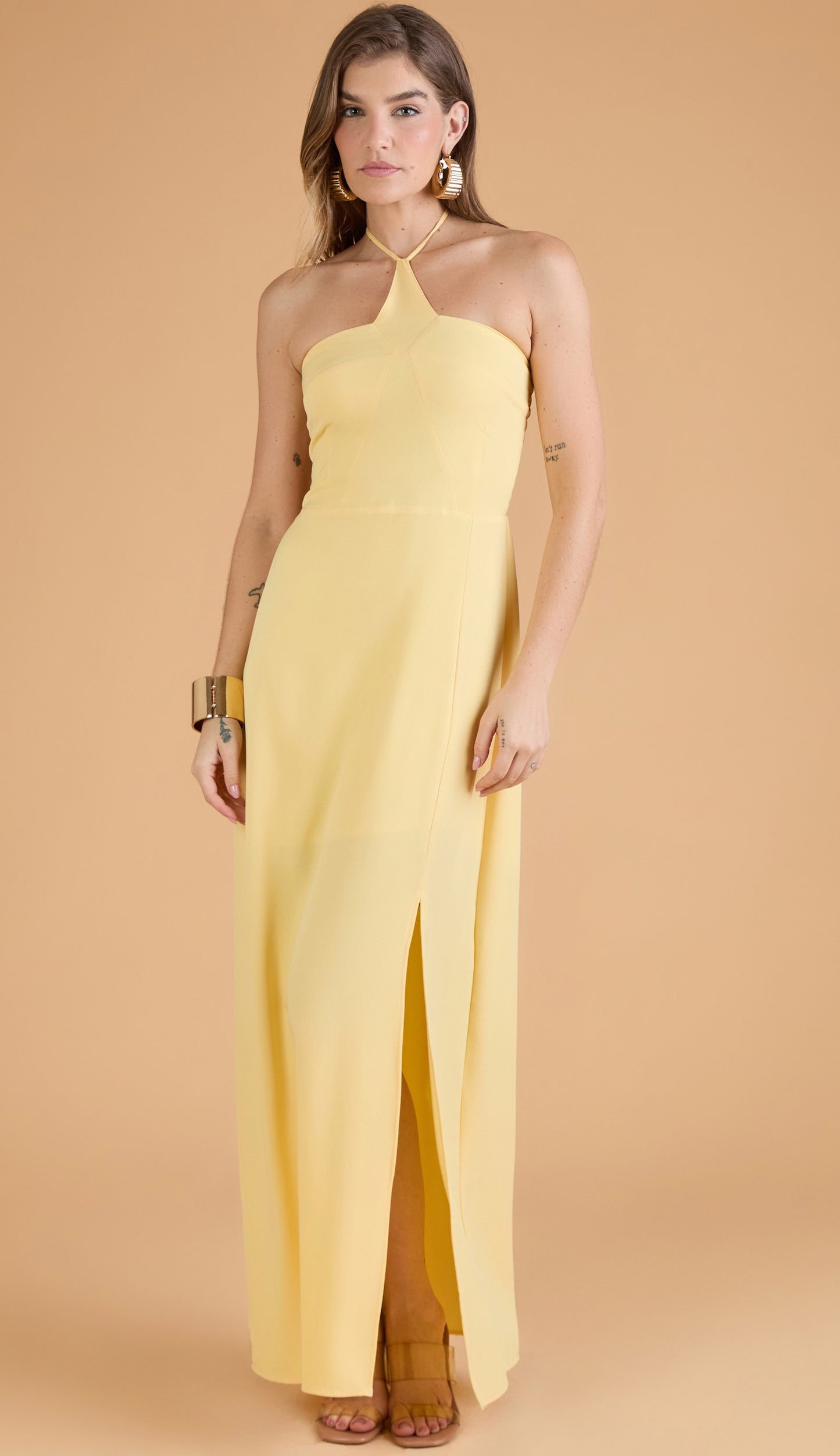 Vestido Nicole Amarelo