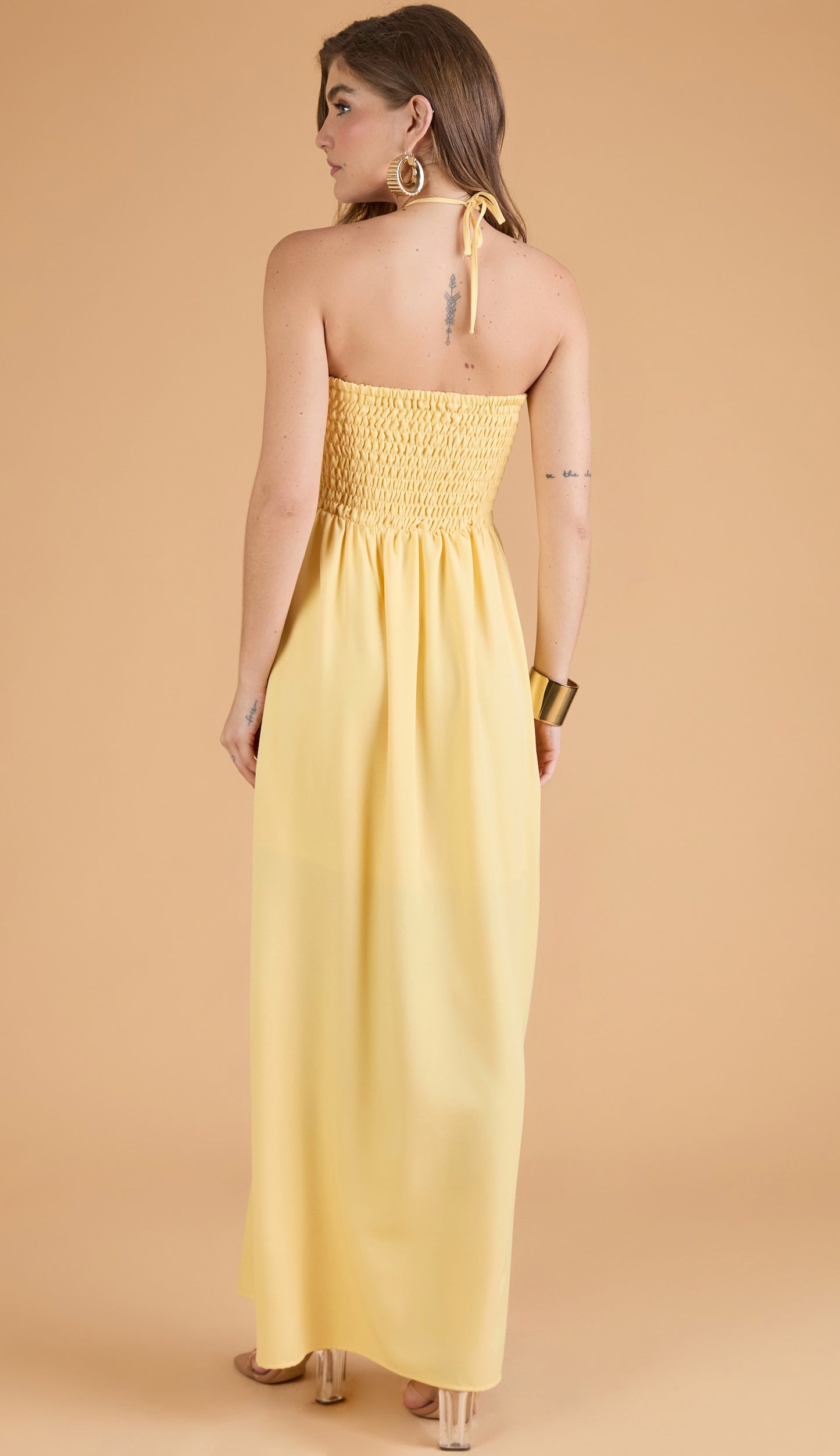 Vestido Nicole Amarelo