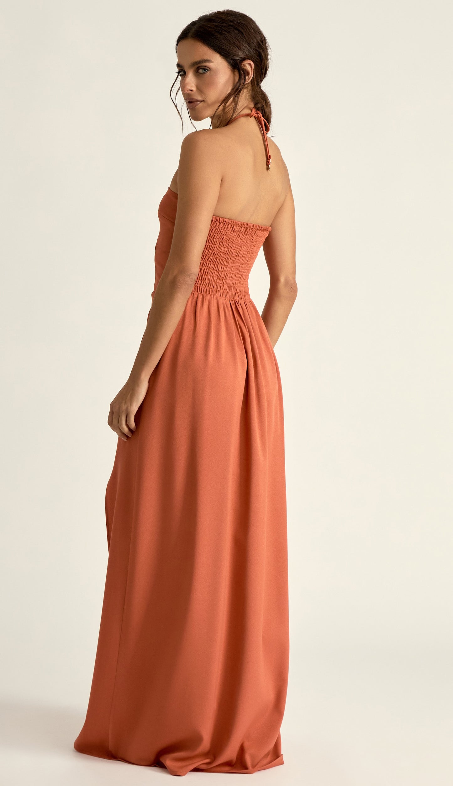 Vestido Nicole Laranja