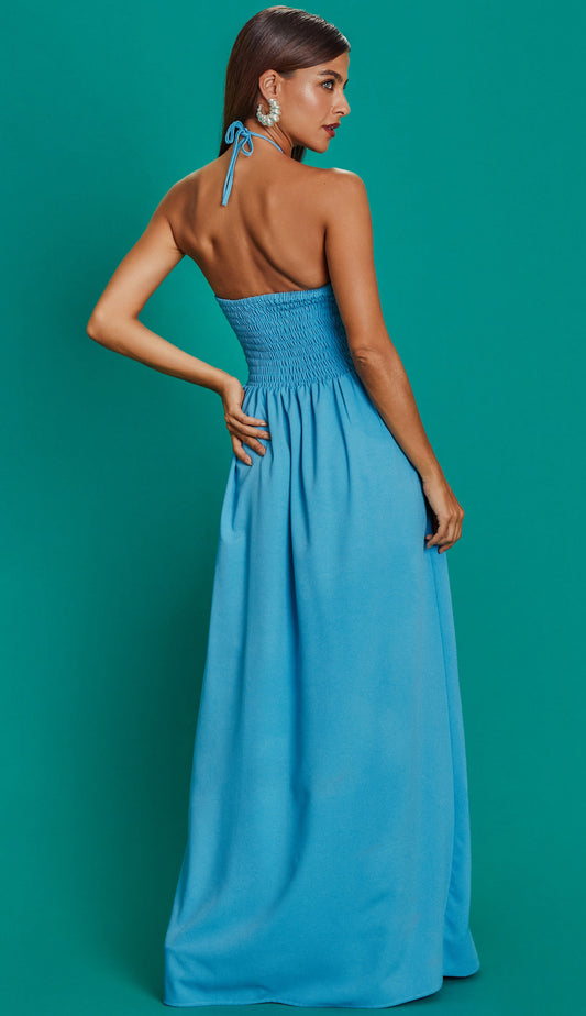 Vestido Nicole Azul