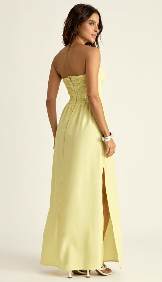 Vestido Nádia Manteiga