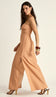 Vestido Longo em Linho Revestido Nádia Mocha | Laguna - Vestido Nádia Mocha