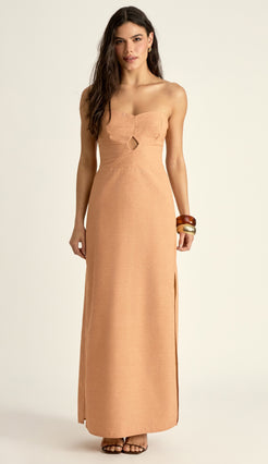 Vestido Nádia Mocha