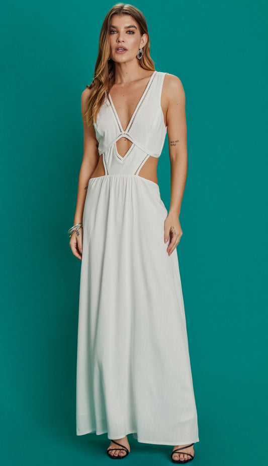 Vestido Plena Off White