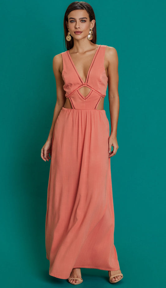 Vestido Plena Pêssego