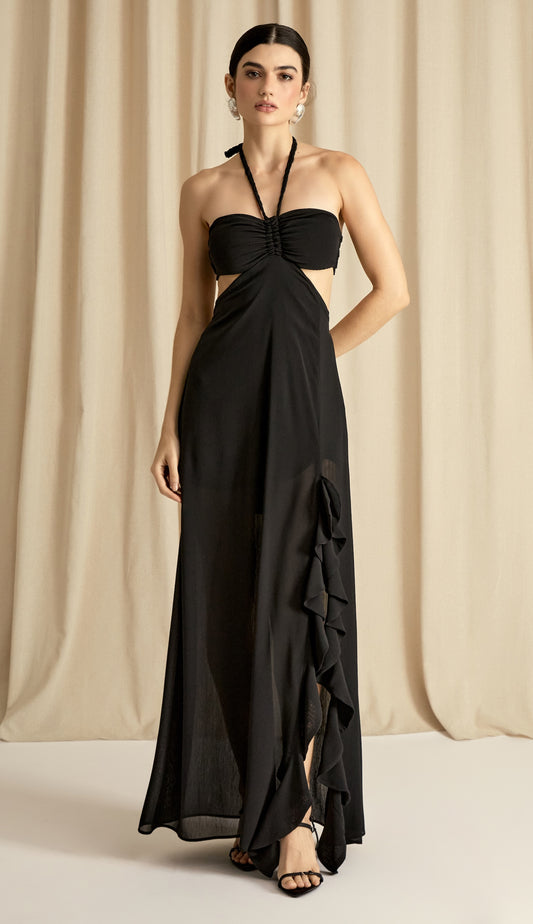 Vestido Nuria Preto