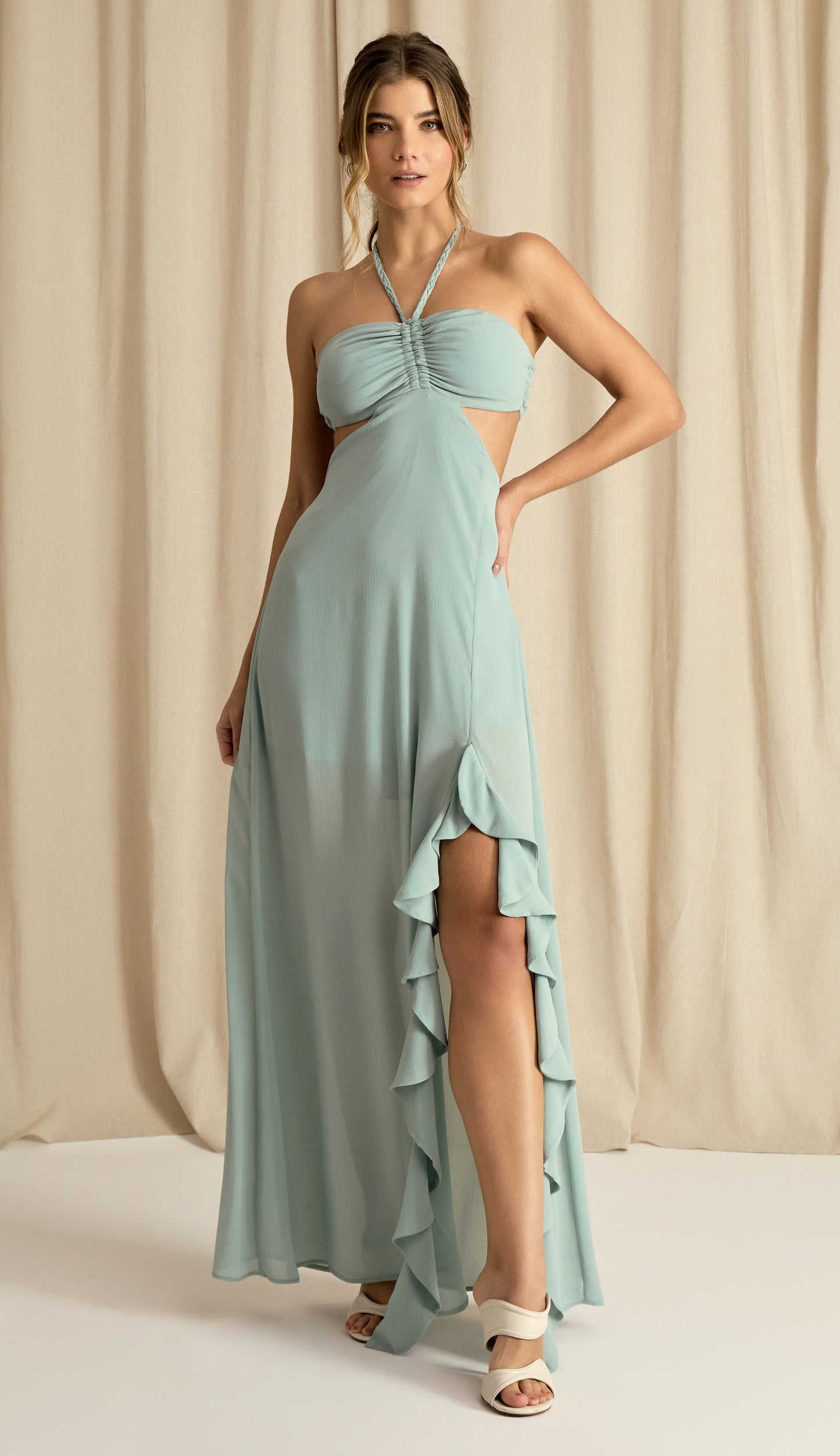 Vestido Nuria Azul