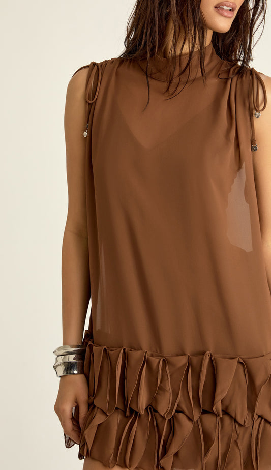 Vestido Nubia Mocha